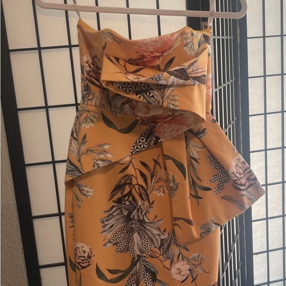 Floral Off-Shoulder Dress